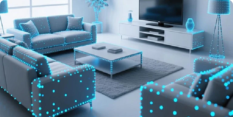 Dados de Reconstrução 3D de Cena