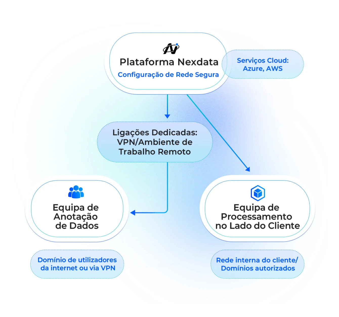 Opções Flexíveis de Implantação Nexdata